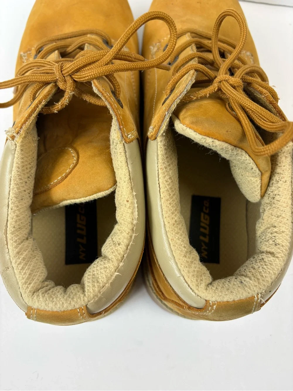 Lugz slip lace boots